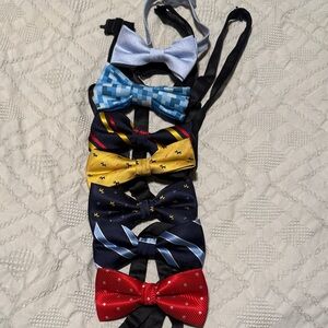7 Kids Bow Tie Set - Multicolor